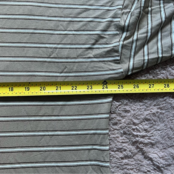 NWT Old Navy Luxe Striped Shirt Women’s Size M - Picture 5 of 10